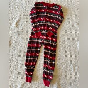 Little Blue House Christmas Pajama Onesie 2T cotton